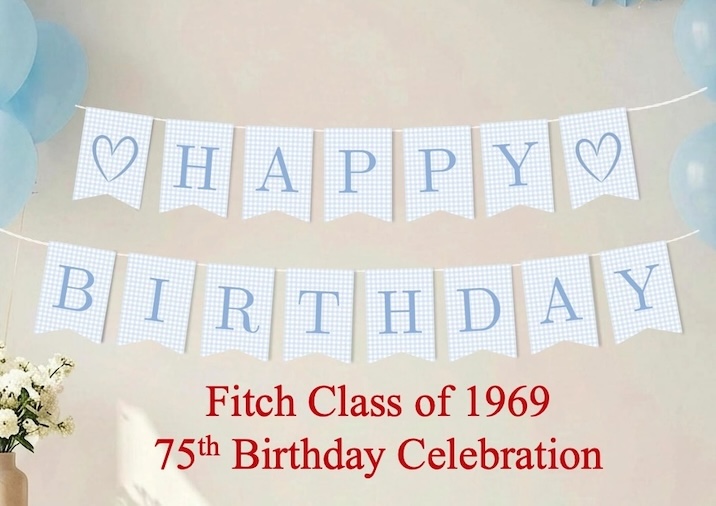 75th Birthday Announcement
